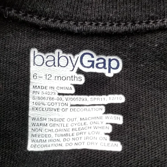 2011 vguc Gap toddler boy 6-12 months elephant romper - Picture 4 of 12
